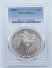1882-S Morgan Silver Dollar PCGS MS64 - U2535