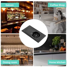 Silver Built-in Glass Rinser For Kitchen Sink Stainless Steel Bottle Washer HEN