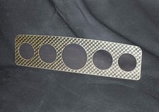 Engine Turned Dash Auburn Style Panel A-5