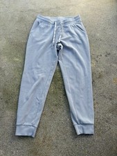 Womens Marc Andrew New York Marc Jogger Knit Ribbed Gray Pants Size M