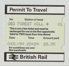 Forest Hill 01 - PERTIS Permit to Travel - London SE23