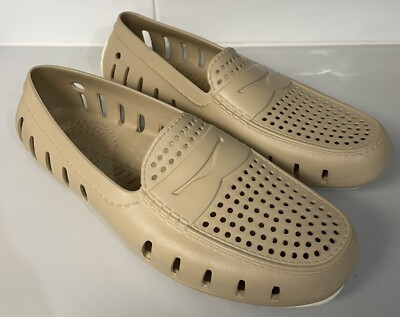 Floafers Mens Country Club Driver Tan Light Brown Water  display picture 2