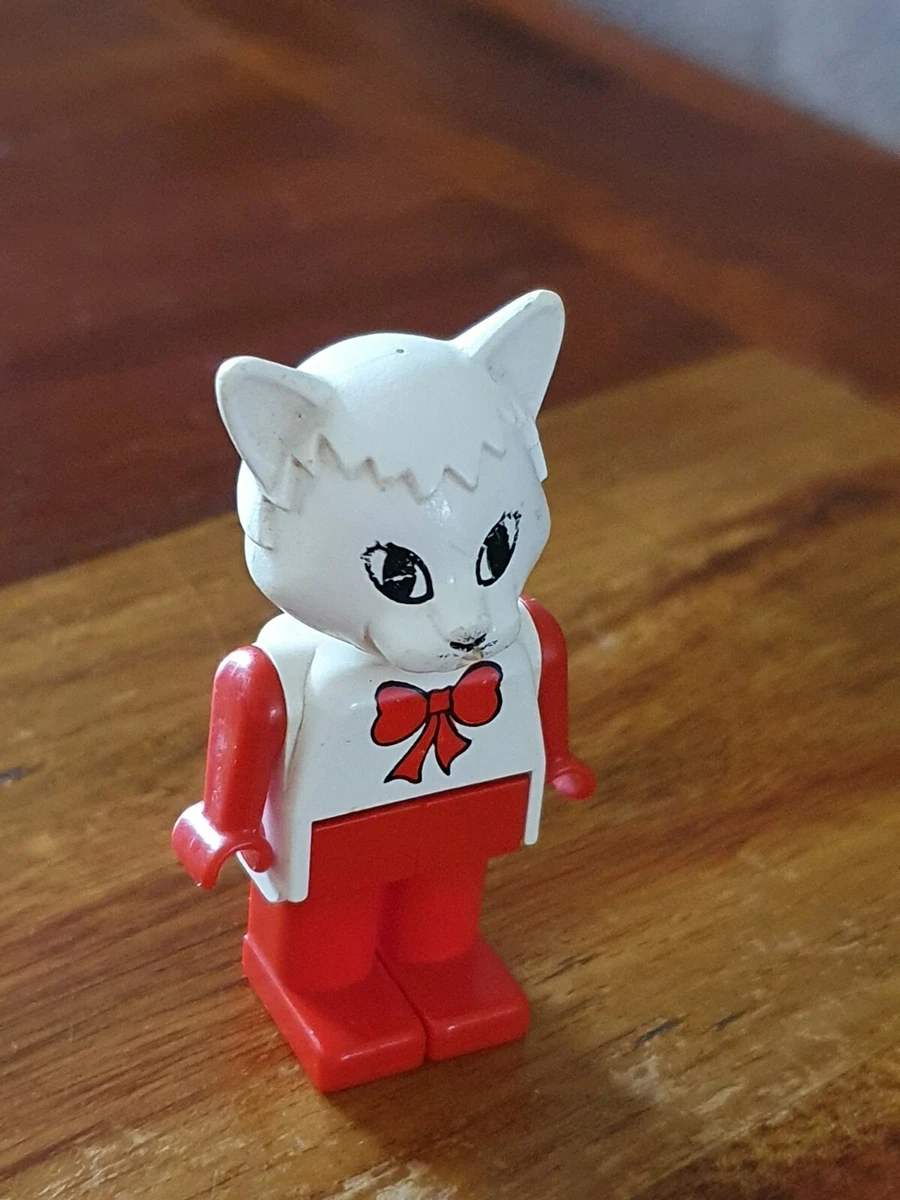 LEGO Fabuland 3646 3623 3676 Personnage Minifig chat fab3h Figure 