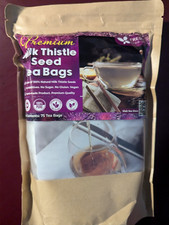 Milk Thistle Seed Tea Bags New Sealed 75 count