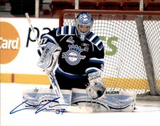Christopher Gibson Signed Autographed 8x10 Photo Chicoutimi Sagueneens