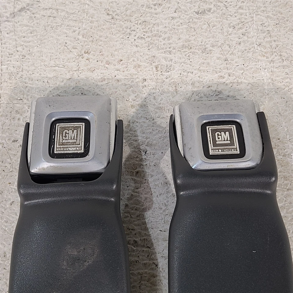 Juego de hebillas de cinturón de seguridad Corvette C4 84-94 par de hebillas Aa7217 Foto 4 de 4