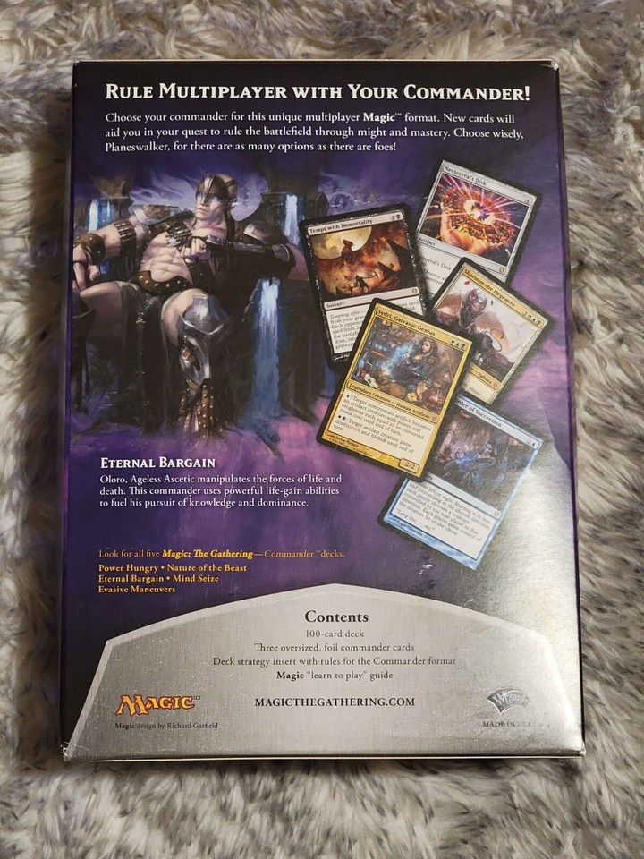 MTG Commander 2013 Deck Eternal Bargain (English) Factory Sealed and