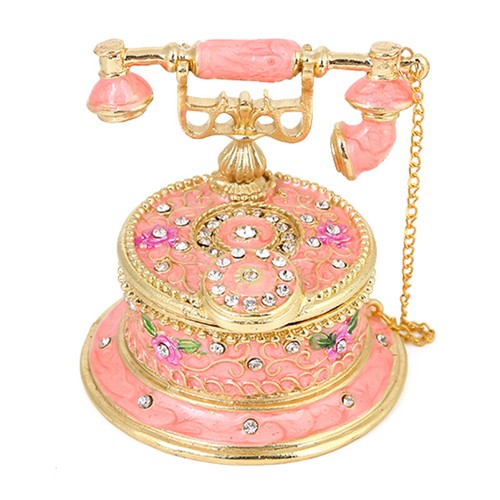 Joyería de moda Caja de baratijas Figura Coleccionable Recuerdo de Navidad Artesanía Regalo - Imagen 6 de 35