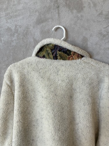 ORVIS Women's Fleece Button Up Jacket Size Med. Accent Trim - Picture 6 of 10