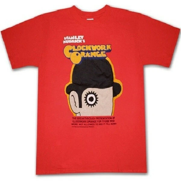T shirt Arancia Meccanica Clockwork Orange maglietta Uomo
