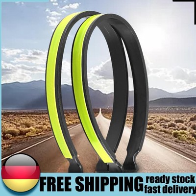 2pcs/set Reflective Ankle Leg Straps Adjustable Trouser Clasp for Women Kids Men