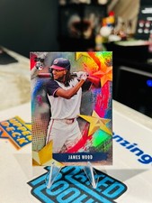 2025 Topps Series 1 CELEBRATION Stars of MLB James Wood #SMLB-18 (RC) NATIONALS