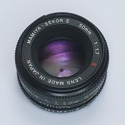 Mamiya Sekor E 50mm 1.7 Manual Focus Mamiya ZE mount