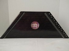 BROWN AND BLACK CITARA 15 STRING MINI LAP HARPA