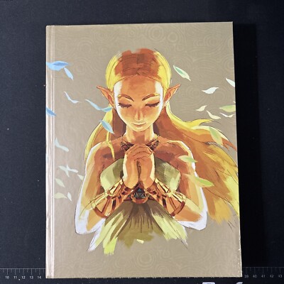 Zelda Breath of The Wild  Complete Official Guide Expanded w/2 Sided Poster Map