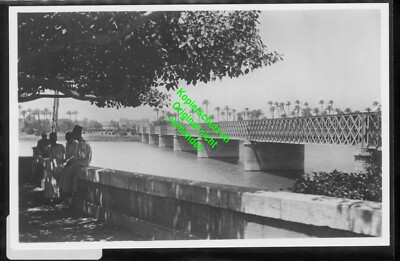 AK CAIRO EGYPT - Foto AK Nile Bridge - ca. 1930 - AF06