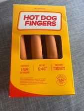 Everything Everywhere All At Once Hot Dog Fingers Gloves Rubber Latex 1 Pair A24