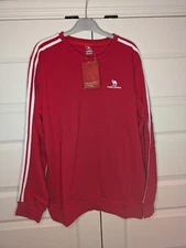NWT Camel Crown XL Red Mens Long Sleeve Sweater