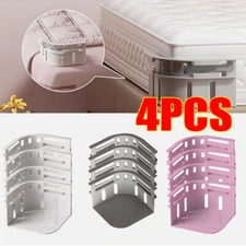 4PCS Lock Sheet Holders Keep Sheets Tight Heavy Duty Straps Fit All Mattresses