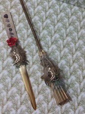 witchcraft, wicca, pagan wiccan handmade besom and atheme