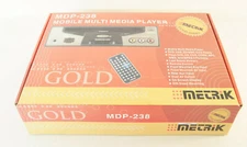 Metrik MDP-238 Mobile Multi Media Player Gold Series Limited Edition - Brand New
