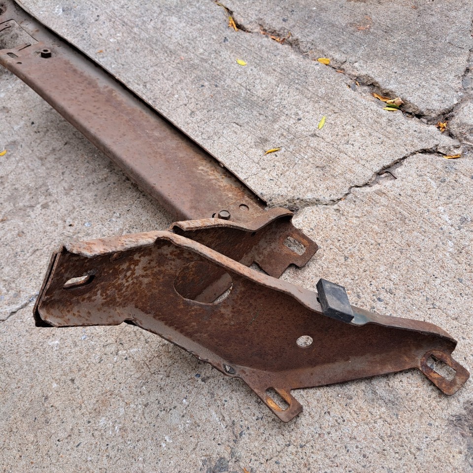 1972 1973 1974 1975 FORD RANCHERO GT REAR BUMPER BRACKETS OEM 73 74 75 ...