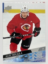Alec Regula  2020-21 Upper Deck Series 2 #478 Young Guns Rookie Card. rookie card picture