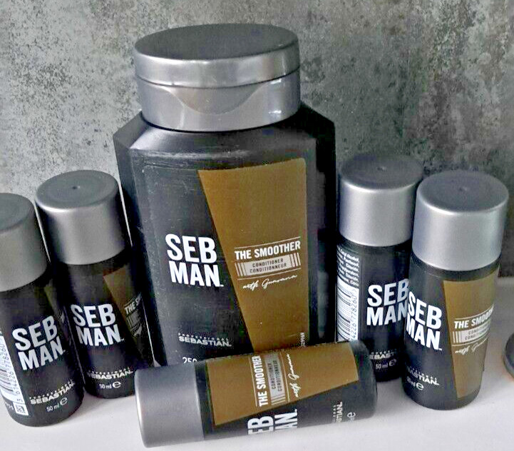 Sebastian  SEB MAN The Smoother - Conditioner  5 x 50ml & 1 x 250ml