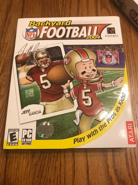 Backyard Football 2004 PC NFL player game Ships N 24h | eBay