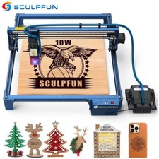 SCULPFUN S30 PRO Laser Engraver 10W Engraving Cutting Machine  Air-assist Y3E0
