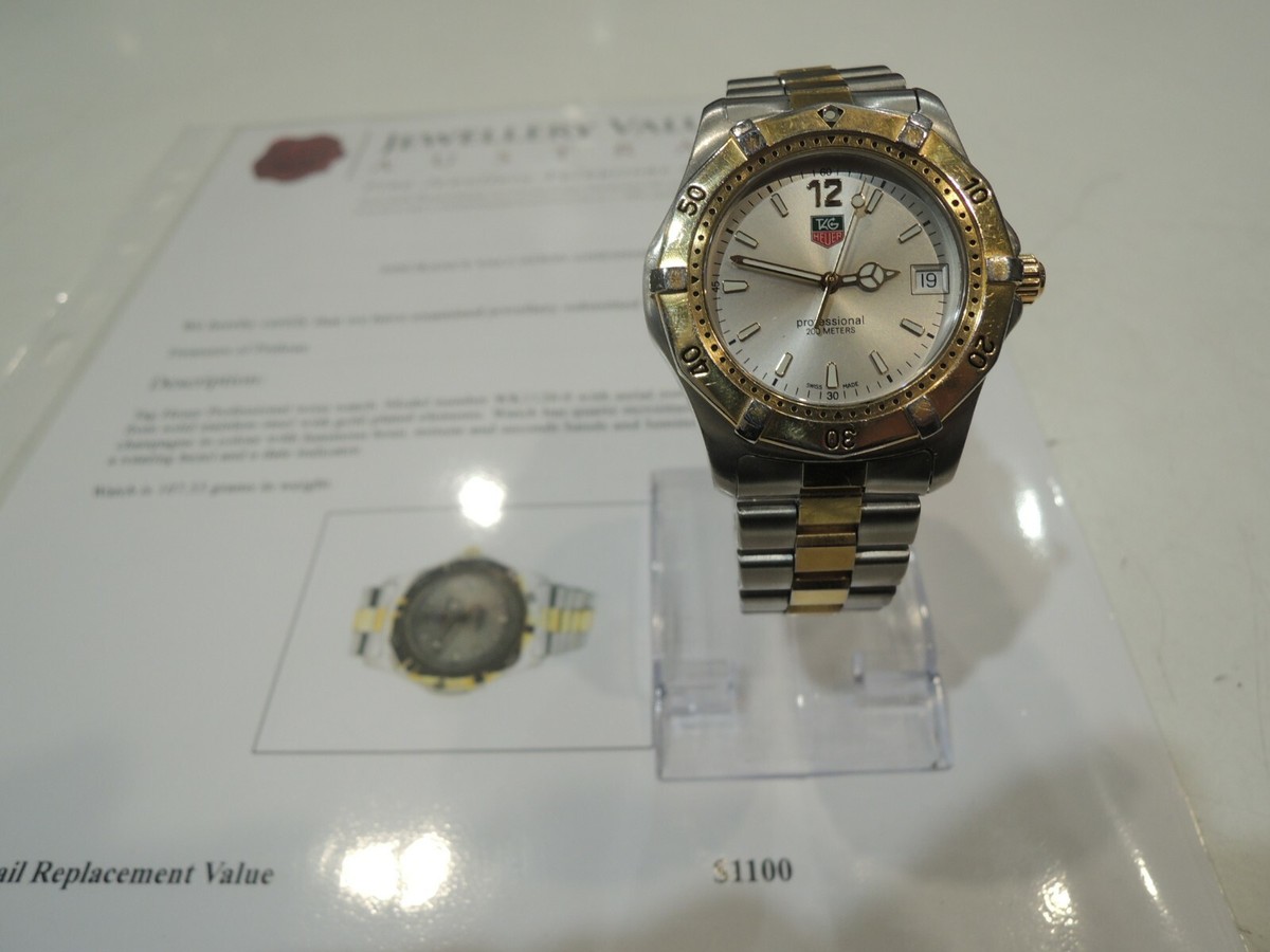 TAG Heuer 2000 Professional WK1120 Classic Quartz Watch | eBay TAG Heuer 2000 Professional WK1120 Classic Quartz Watch | eBay
