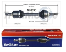 Front Driver Left CV Axle Shaft SurTrack NI-8095 for Nissan Maxima I35 2000-2004