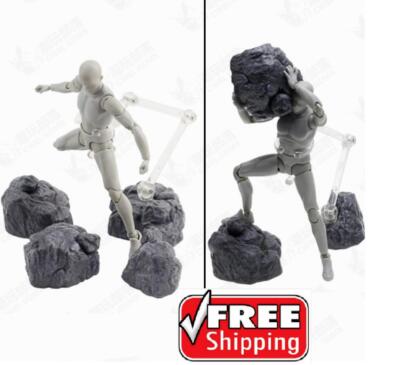  Effect Rock Figuarts Figma D-arts rider 1/6 1/12 figure hot toys model gundam