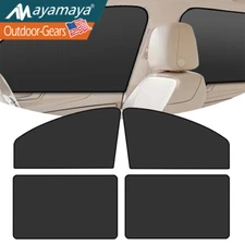 4PCS Magnetic Car Side Window Sun Shade Universal Privacy Curtain Cover for Baby