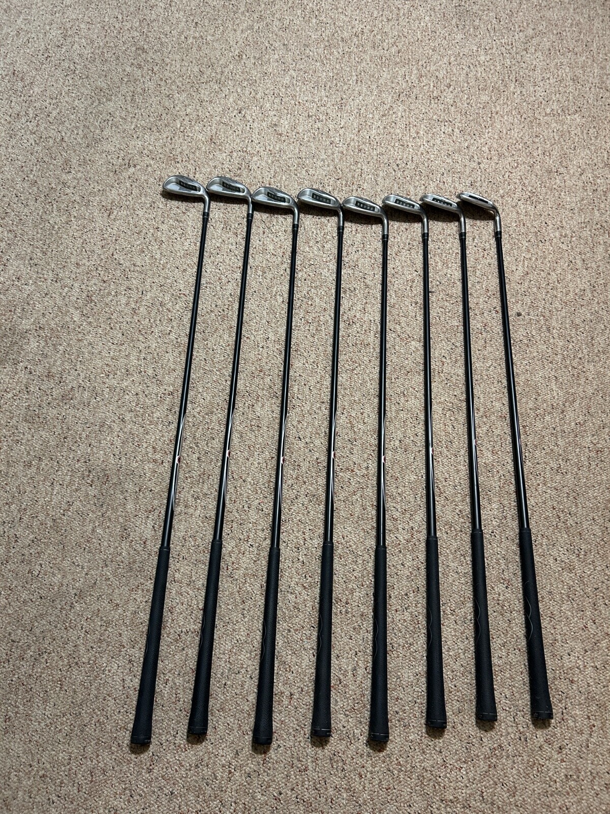 Taylormade Rac Graphite Shaft TAYLORMADE RAC OS 4-A RIGHT HANDED IRON SET GRAPHITE SHAFT REGULAR FLEX ...