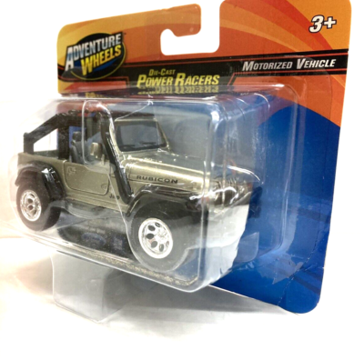 Adventure Wheels 2003 Jeep Wrangler Rubicon Gray Maisto 2014