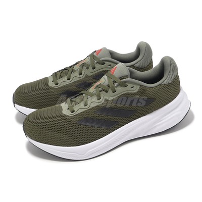 adidas Response Olive Strata Core Black Men Road Running Jogging Shoes IG1415