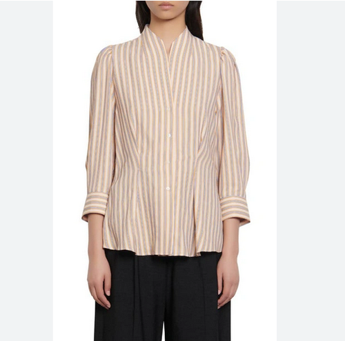Sandro Paris Women's Top Size 1 Striped Pattern SFPCM00183
