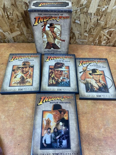 Indiana Jones - The Adventure Collection (DVD, 2003, 4-Disc Set, Widescreen)