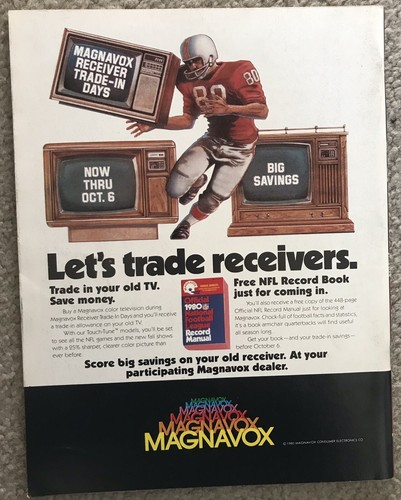 Vintage 1980 Penn State Nittany Lions at Texas A&M Aggies Ticket Stub Programm - Bild 6 von 7