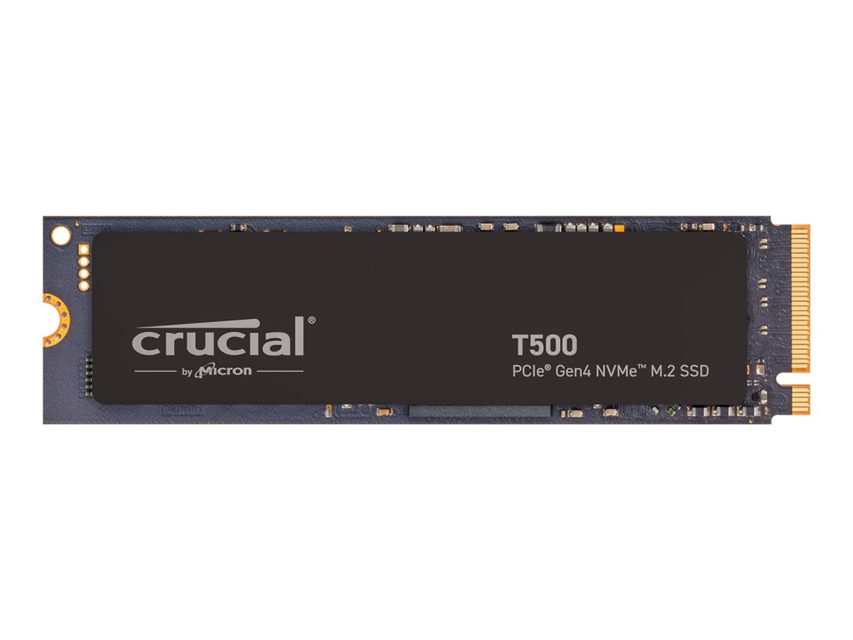 【新品・未使用】Crucial T500 1TB PRO M.2 SSD Crucial T500 1TB PCIe Gen4 NVMe M.2 SSD with heatsink