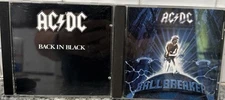 AC/DC 2 CD Lot - Back In Black & Ballbreaker