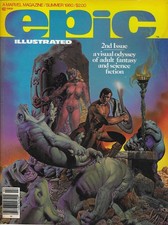 EPIC ILLUSTRATED #2, SUMMER 1980!! VERY FINE CONDITION!! CORBEN COVER!!