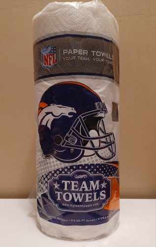 Vintage NFL Denver Broncos Team Papierhandtücher Football