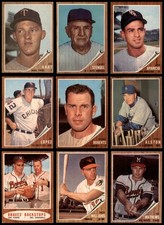 1962 Topps Baseball Near Complete Set / Lot 6 - EX/MT 7154031 (317 / 598 cards)