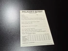 Paladins Quest Nintendo SNES ENI-SNS-LN-US Rare Registration Impressions Card