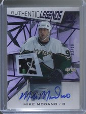 2021 SP Game Used Legends Purple Memorabilia 3/10 Mike Modano #115 Auto HOF 17gz
