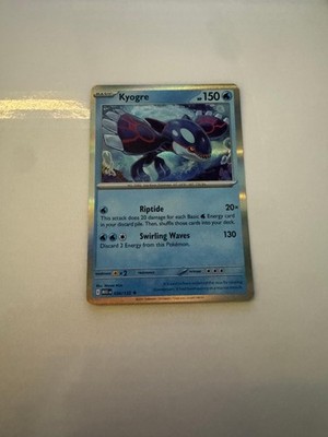 Kyogre 034/132 Rare Mega Evolution Pokemon Near Mint