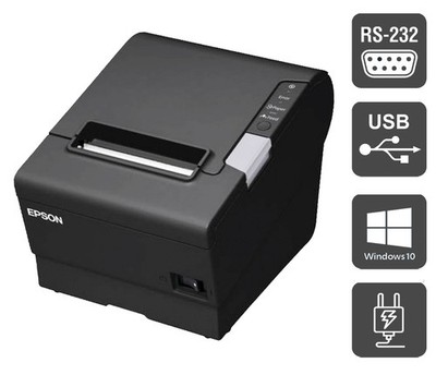 EPSON TM-T88V USB BONDRUCKER Kassendrucker TMT-88 V TMT88V- für Win 11 Win 10
