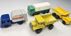 Lesney Matchbox Lot Of 4 Dump Garbage Refuse Truck BP Tanker Vintage